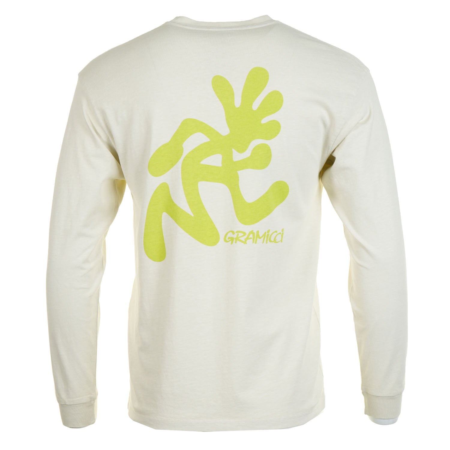 Long Sleeve Running Man Tee Pigment Dyed Natural