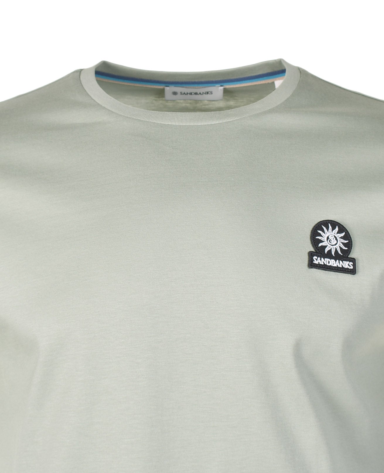 Badge Logo T Shirt Sage