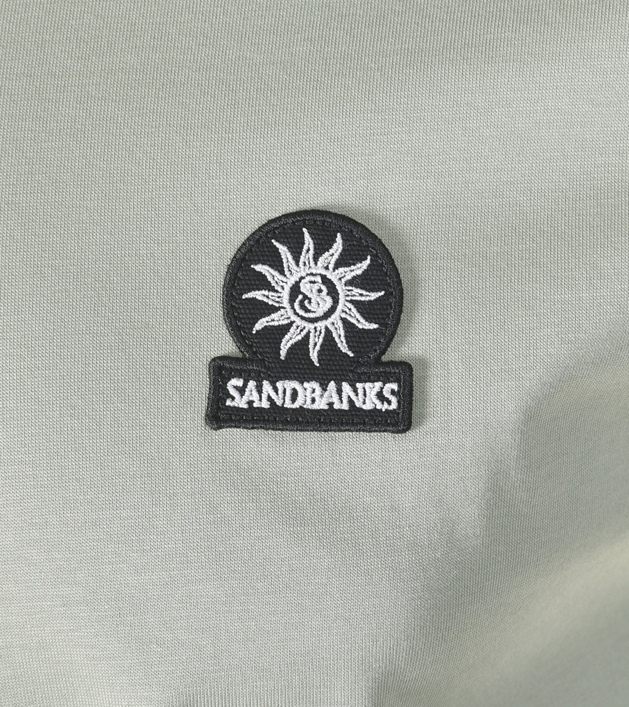Badge Logo T Shirt Sage