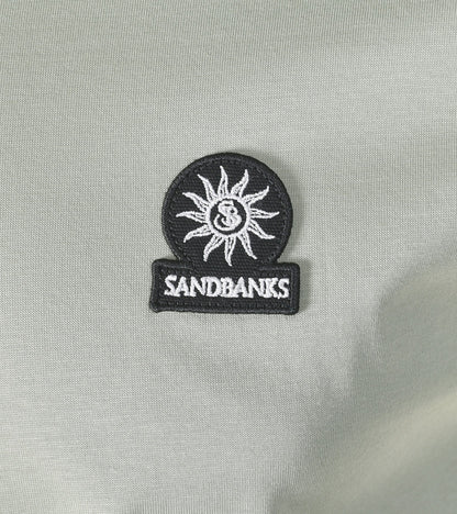 Badge Logo T Shirt Sage