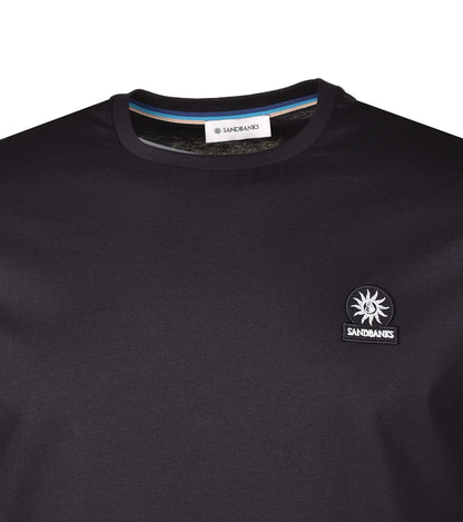 Badge Logo T Shirt Black