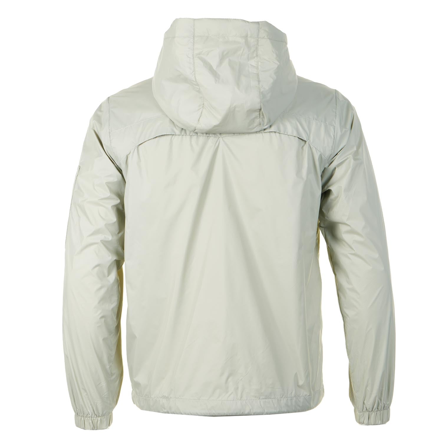 Hooded Nylon Windcheater Jacket Sage