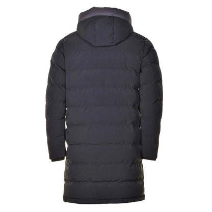 Branksome Long Puffer Jacket in Black