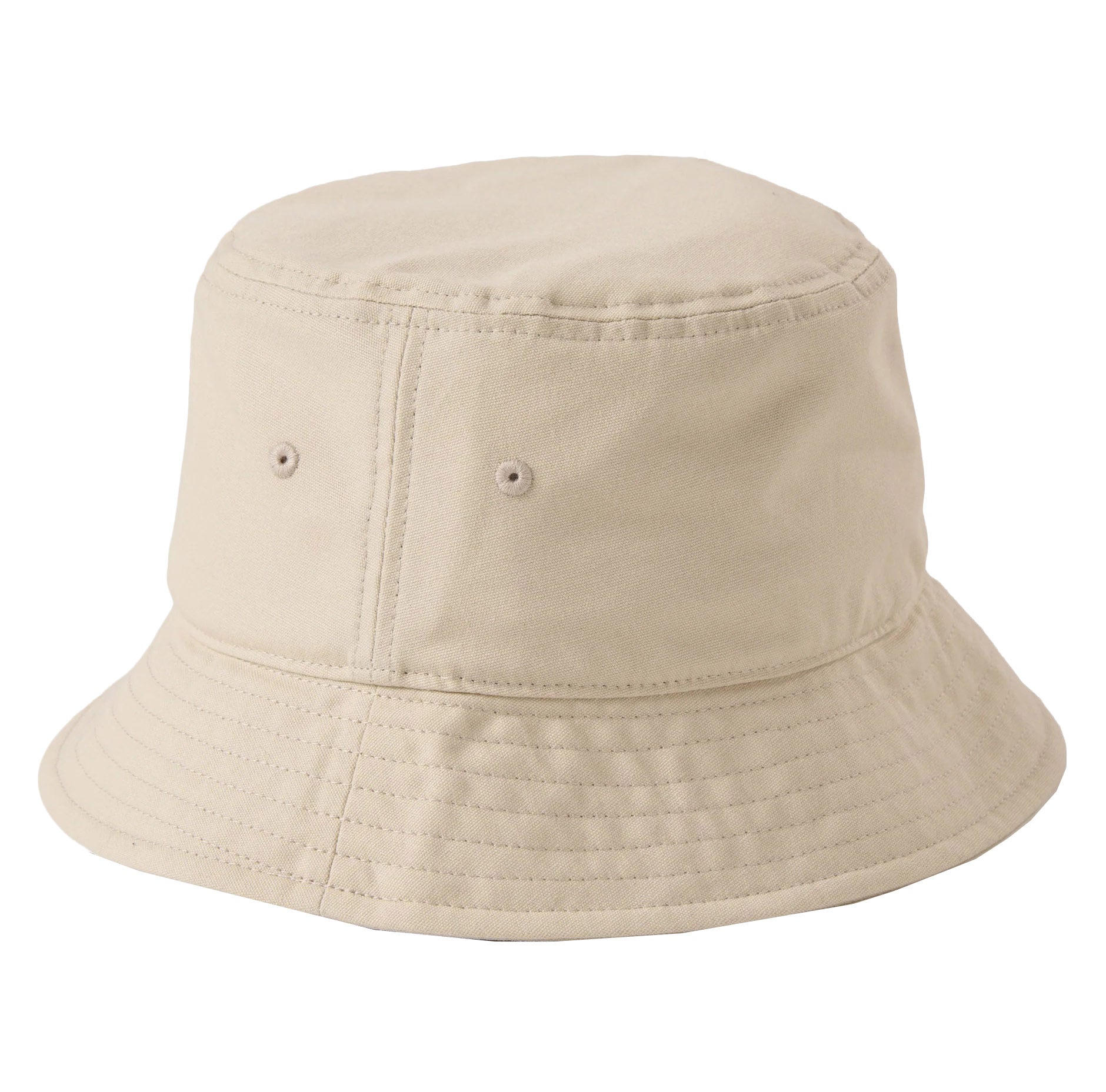 Sandbanks Badge Logo Bucket Hat Stone
