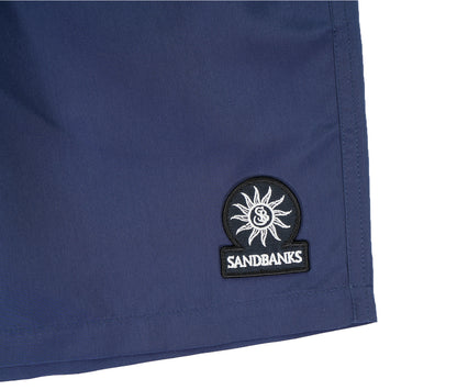 Badge Logo Swim Shorts Navy