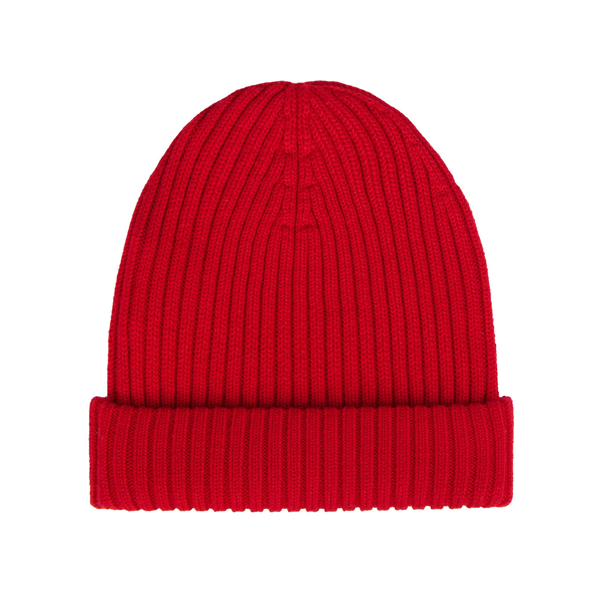 Badge Logo Merino Wool Beanie Port