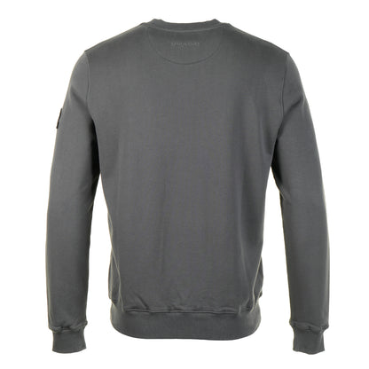 Badge Logo Sweatshirt Anthracite