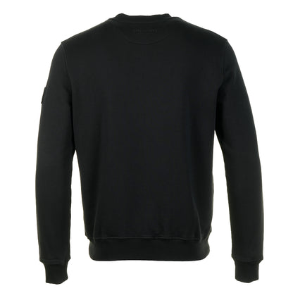 Badge Logo Sweatshirt Black