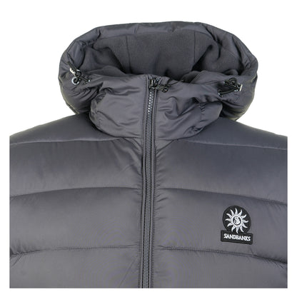 Frontier Hooded Puffer Gilet Charcoal