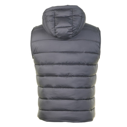 Frontier Hooded Puffer Gilet Charcoal