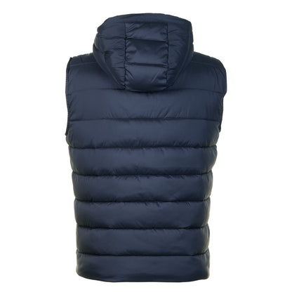Frontier Hooded Puffer Gilet Navy