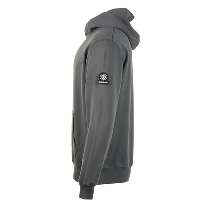 Badge Logo Hoodie Anthracite