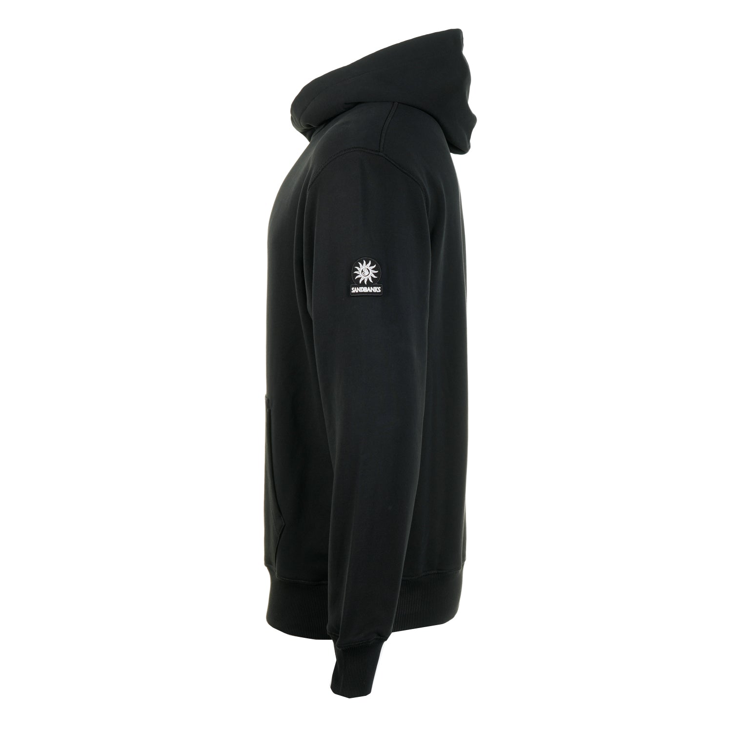 Badge Logo Hoodie Black