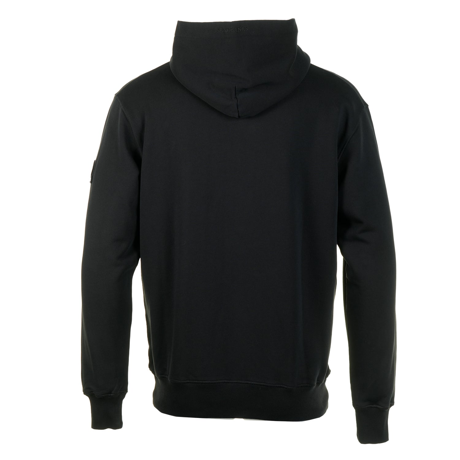 Badge Logo Hoodie Black