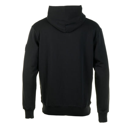 Badge Logo Hoodie Black