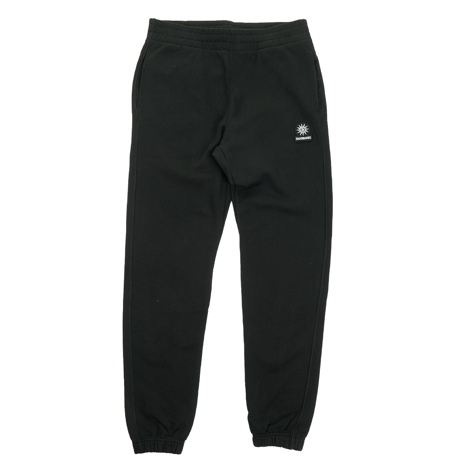 Badge Logo Track Pants Black