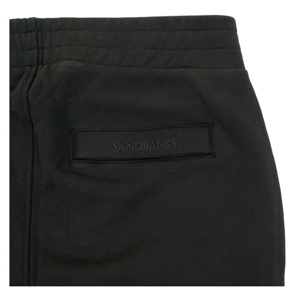 Badge Logo Track Pants Black