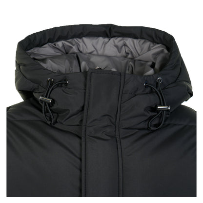 Alpha Wide Baffle Puffer Jacket Black