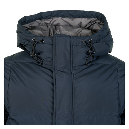Alpha Wide Baffle Puffer Jacket Navy