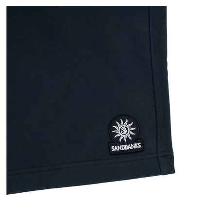 Badge Logo Sweat Shorts Navy