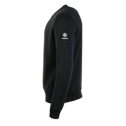 Badge Logo Sweatshirt Black