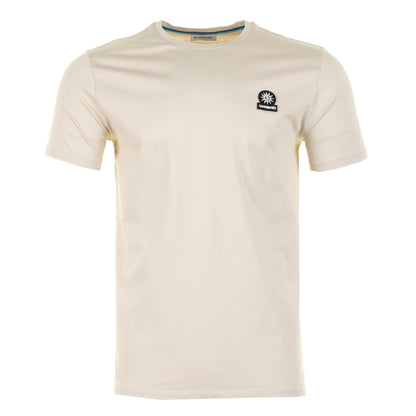 Badge Logo T Shirt Stone