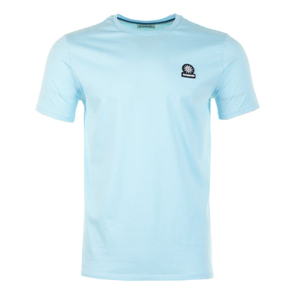 Badge Logo T Shirt Crystal Blue