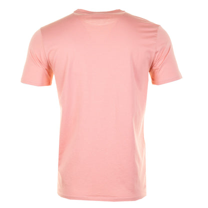 reverse of sandbanks Badge Logo T Shirt Dusty Pink