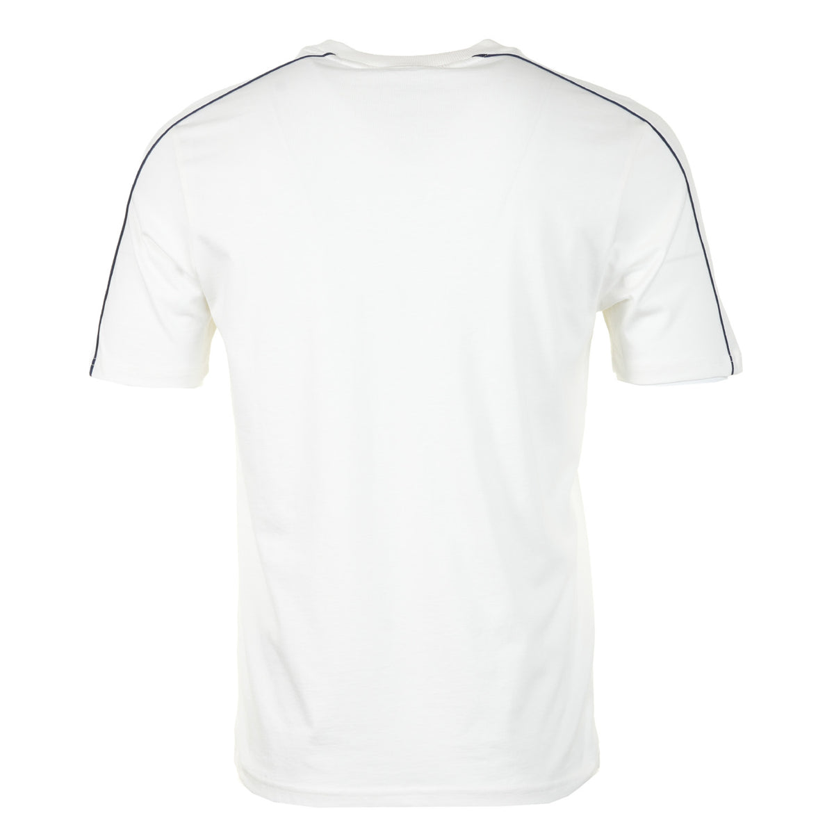 Santis Raised Logo T Shirt Gardenia / Maritime Blue