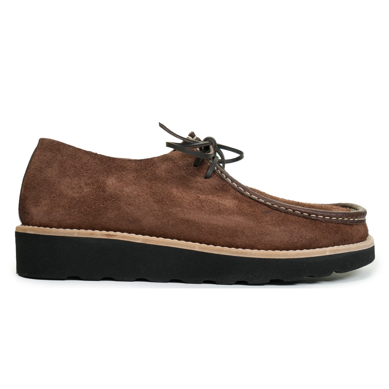 Zardus Santos Suede Shoe Dark Brown