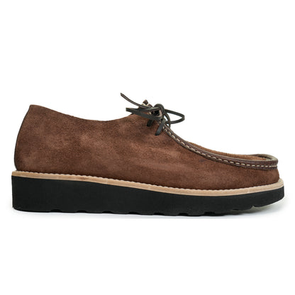 Zardus Santos Suede Shoe Dark Brown