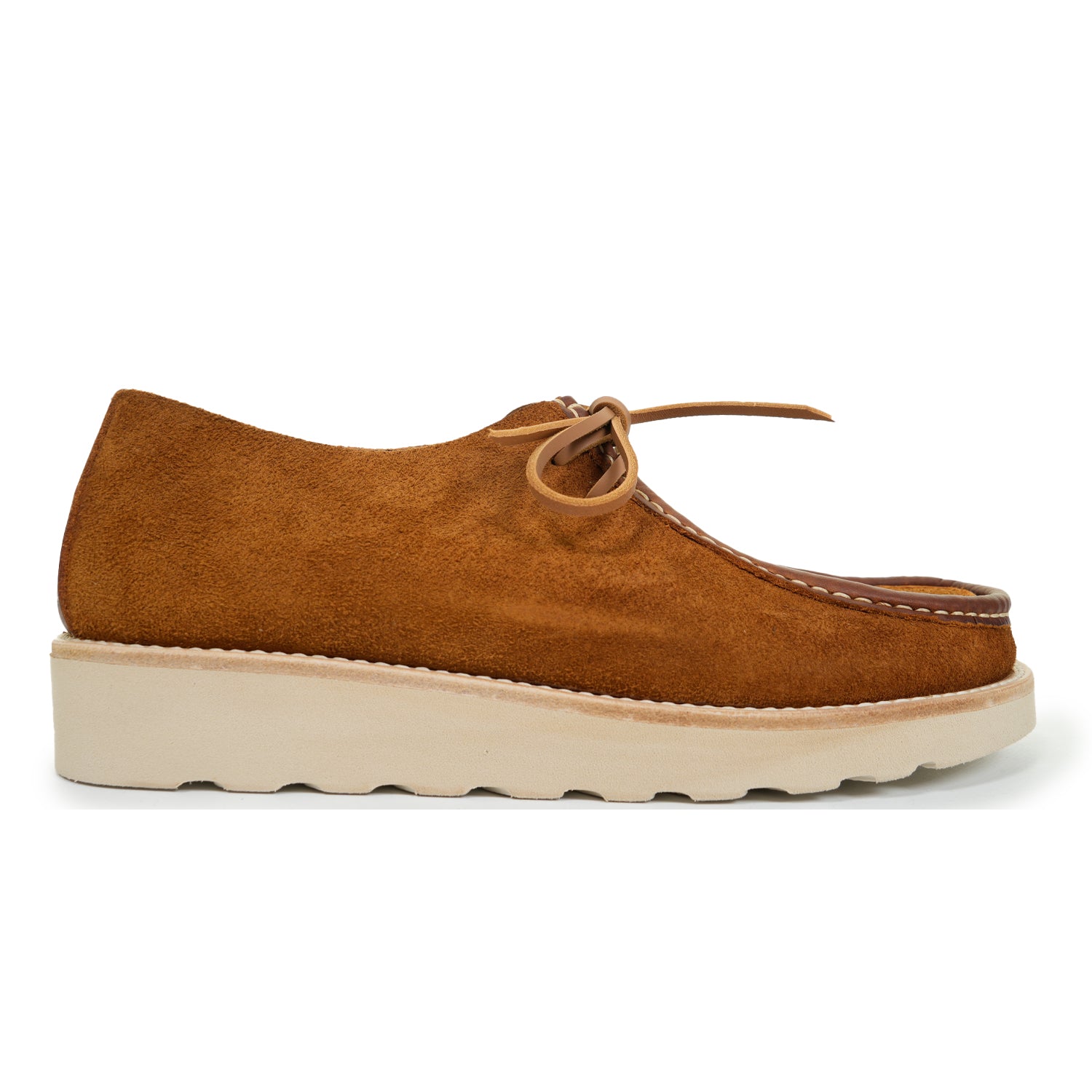 Zardus Santos Suede Shoe Chestnut