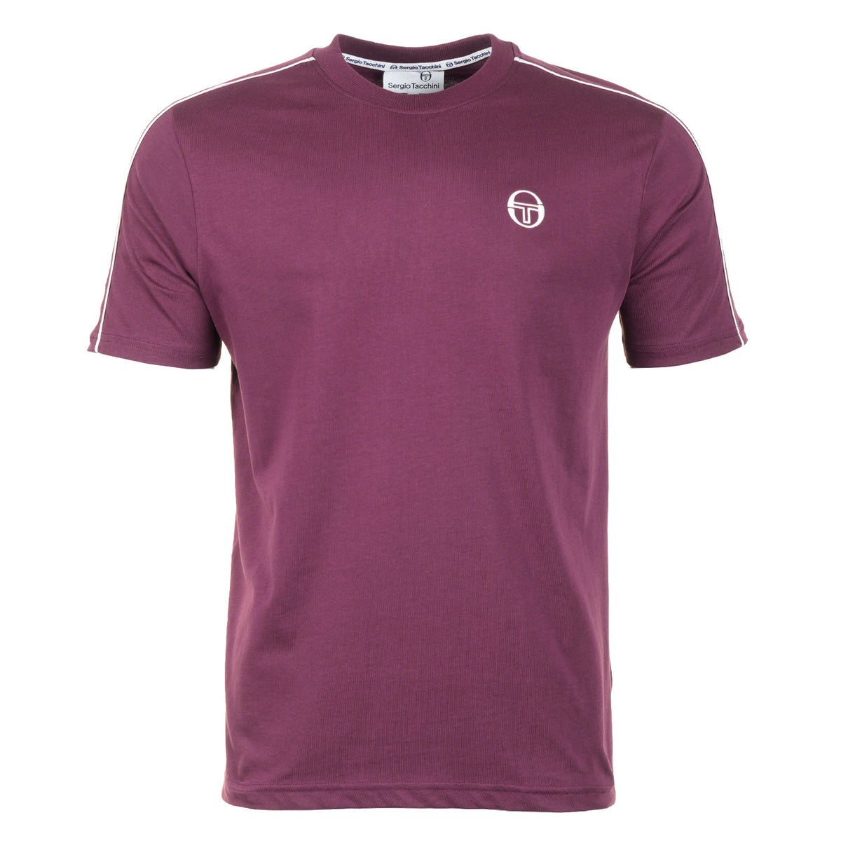 Santis Raised Logo T Shirt Fig / Gardenia