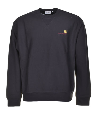 American Script Sweatshirt Black