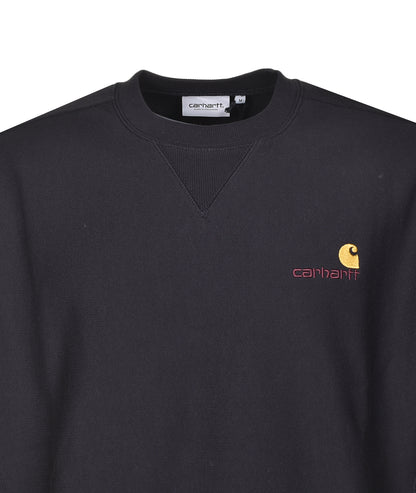 American Script Sweatshirt Black