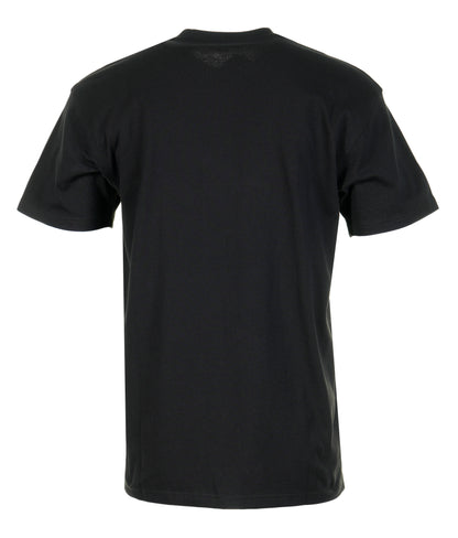 Short Sleeve American Script T Shirt Black
