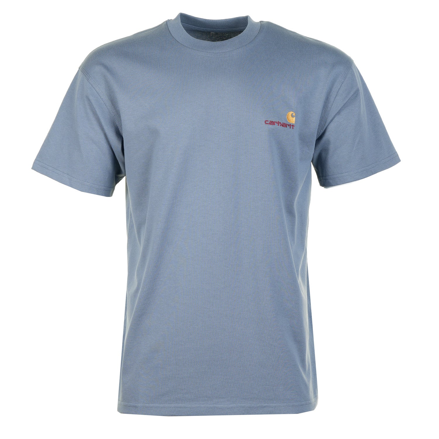 Short Sleeve American Script T Shirt Shady Blue