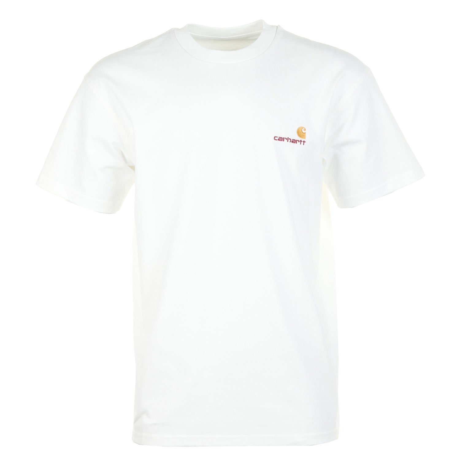 Short Sleeve American Script T Shirt White