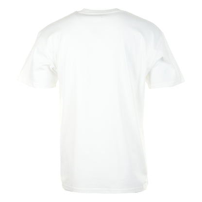 Short Sleeve American Script T Shirt White