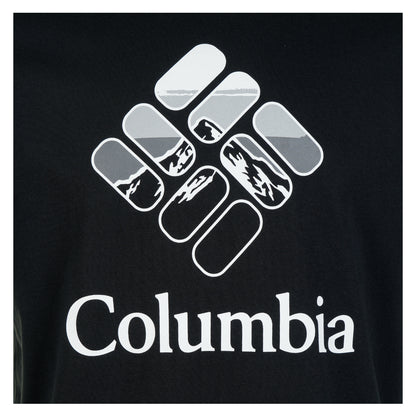 Seasonal Graphic T Shirt Black / Heavenly Stacked Gem