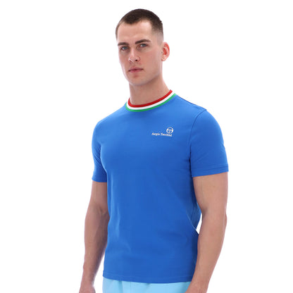 Rainer FC T Shirt Strong Blue Fern Green Adrenaline Rush