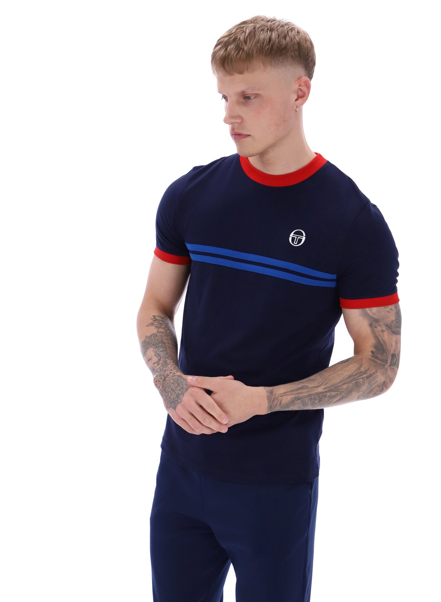 Supermac Short Sleeve Tee Maritime Blue