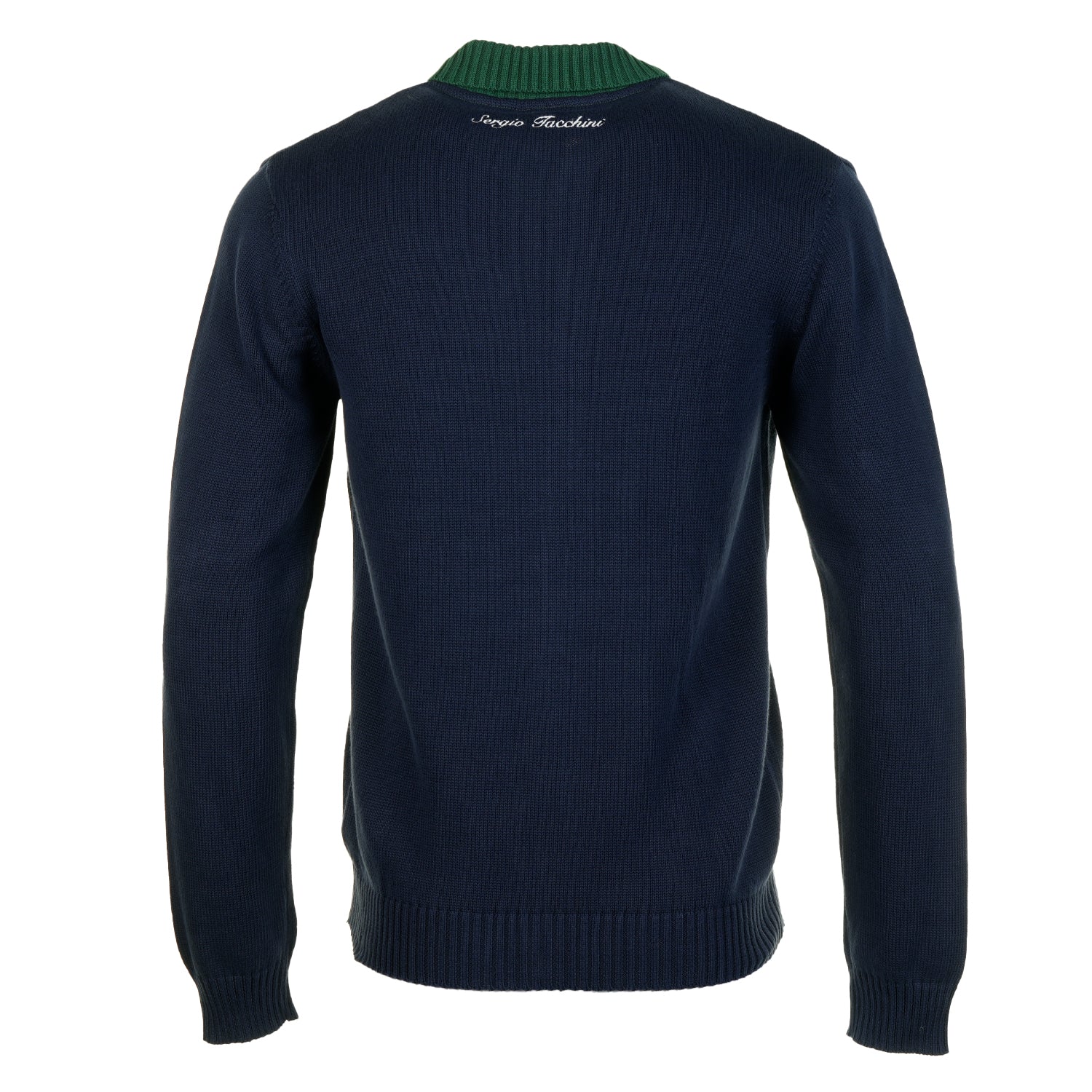 Bruni Knit Cardigan Maritime Blue/ Gardenia/ Eden