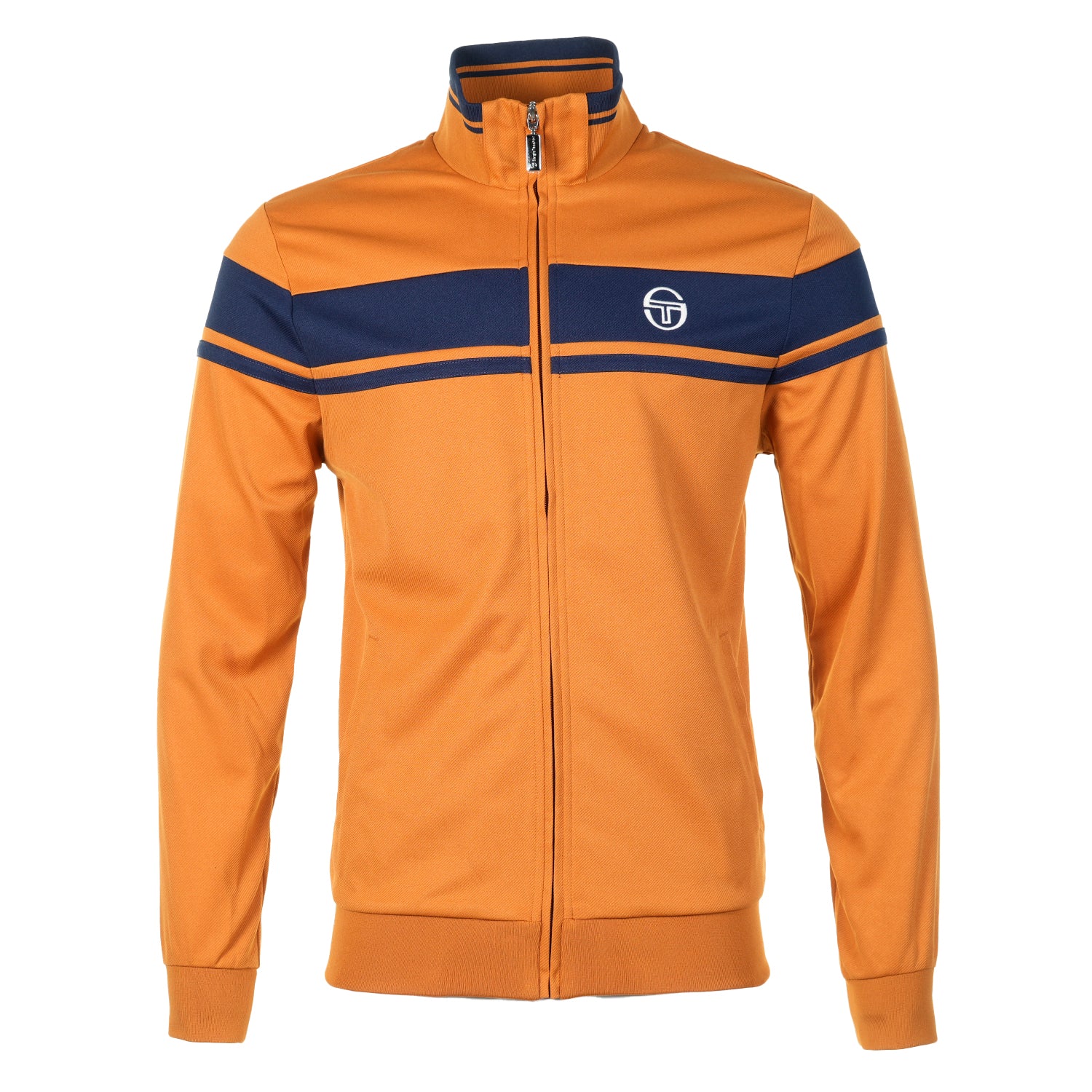 Damarindo TT Track Top Pumpkin Spice Maritime Blue