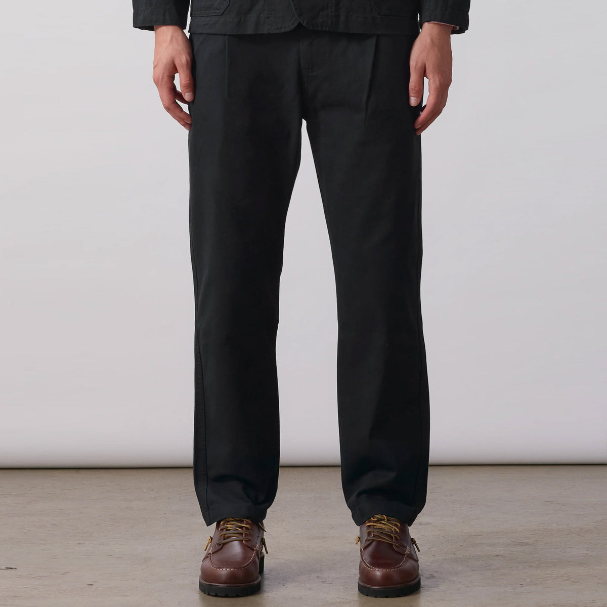 Twill Waiter Pants Black
