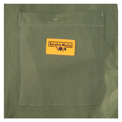 Canvas Work Vest Olive