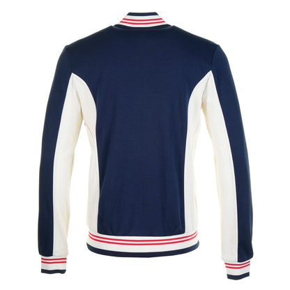 Settanta Track Jacket Navy Gardenia Red