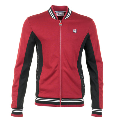 Settanta Track Jacket Sun Dried Tomato Black