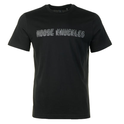 Shadow Logo T Shirt Black