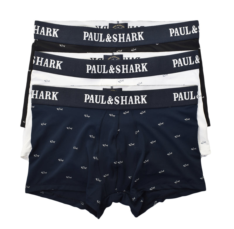 3 Pack Trunk Boxers Black Navy White